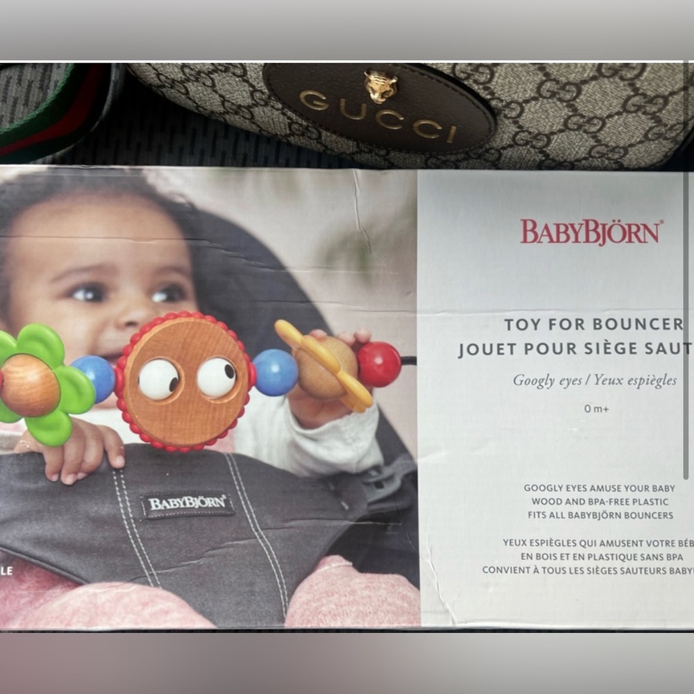 BabyBjorn Toy for Bouncer Googly Eyes! Brand new item for your beautiful baby!